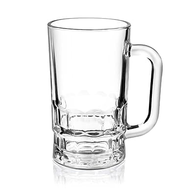 Treo by Milton Gusto Cool Glass Beer Mug, Set of 2, 335 ml Each