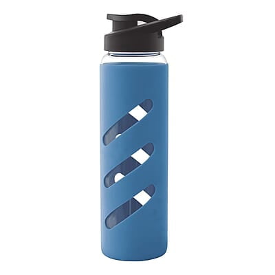 Treo By Milton CGWFBOT034ORNG0024 Glass Bottle, 725 ml Treo By Milton CGWFBOT034ORNG0024 Glass Bottle, 725 ml