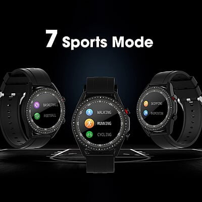 ZEBRONICS ZEB-FIT4220CH Smart Fitness Watch with Call Function via Built-in Speaker and Mic, SpO2, BP & Heart Rate Monitor, IP67 Water Resistant, 7 Sports Mode ZEBRONICS ZEB-FIT4220CH Smart Fitness Watch with Call Function via Built-in Speaker and Mic, SpO2, BP & Heart Rate Monitor, IP67 Water Resistant, 7 Sports Mode