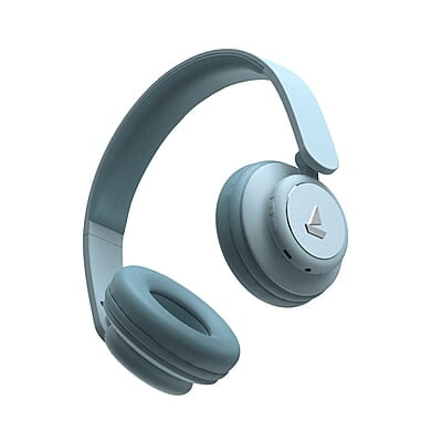 boAt Rockerz 450 Bluetooth On Ear Headphones with Mic, Upto 15 Hours Playback, 40MM Drivers, Padded Ear Cushions, Integrated Controls and Dual Modes