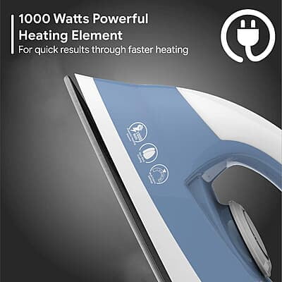 Crompton Brio 1000-Watts Dry Iron with Weilburger coating Crompton Brio 1000-Watts Dry Iron with Weilburger coating