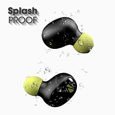 ZEBRONICS ZEB-SOUND BOMB 1 TWS Earbuds with BT5.0, Up to 12H Playback, Touch Controls, Voice Assistant, Splash Proof with Type C Portable Charging Case ZEBRONICS ZEB-SOUND BOMB 1 TWS Earbuds with BT5.0, Up to 12H Playback, Touch Controls, Voice Assistant, Splash Proof with Type C Portable Charging Case