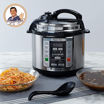 Wonderchef Nutri-Pot Electric Pressure Cooker with 7-in-1 Functions 3L capacity Wonderchef Nutri-Pot Electric Pressure Cooker with 7-in-1 Functions 3L capacity