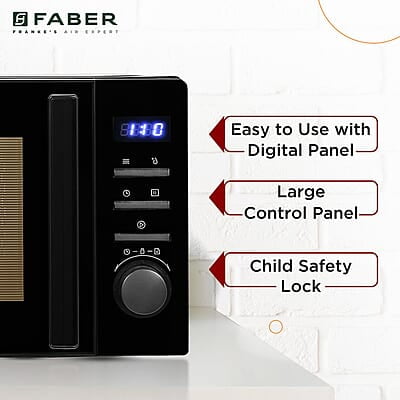 Faber FMW Instacook 30C Standalone 29L Microwave Oven 900W Faber FMW Instacook 30C Standalone 29L Microwave Oven 900W