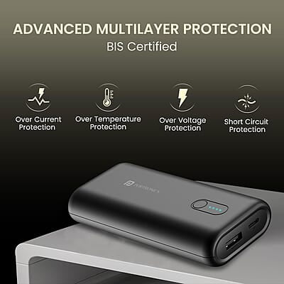 Portronics Power Pod 10K Advanced 10000 mAh Smallest Power Bank with 22.5W Max Output Portronics Power Pod 10K Advanced 10000 mAh Smallest Power Bank with 22.5W Max Output