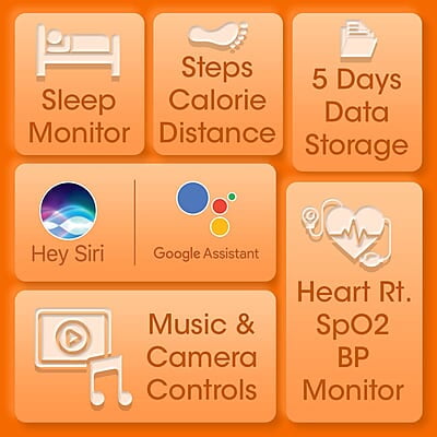 Zebronics ICONIC ULTRA AMOLED Smart watch with Calling Bluetooth 5.1, 1.78" (4.5cm) Large 2.5D screen, Voice assistant, Always ON Display, Built-in rechargeable battery & Female health- Silver+Orange Zebronics ICONIC ULTRA AMOLED Smart watch with Calling Bluetooth 5.1, 1.78" (4.5cm) Large 2.5D screen, Voice assistant, Always ON Display, Built-in rechargeable battery & Female health- Silver+Orange