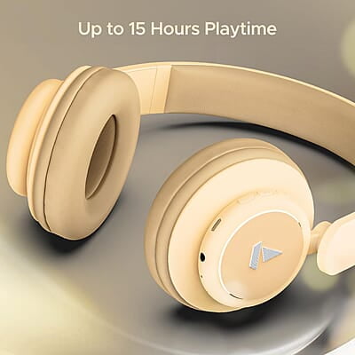 boAt Rockerz 450 Bluetooth On Ear Headphones with Mic, Upto 15 Hours Playback, 40MM Drivers, Padded Ear Cushions, Integrated Controls and Dual Modes boAt Rockerz 450 Bluetooth On Ear Headphones with Mic, Upto 15 Hours Playback, 40MM Drivers, Padded Ear Cushions, Integrated Controls and Dual Modes