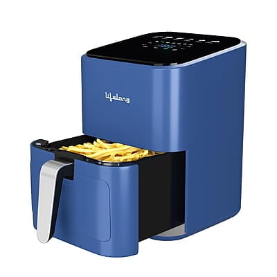 Lifelong 1200W 4L Air Fryer with Hot Air Circulation Technology with Timer Selection