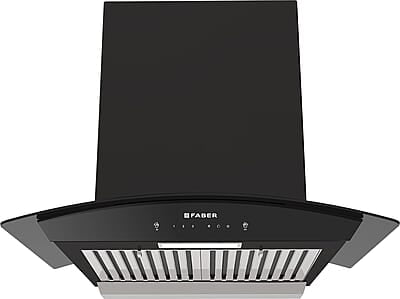 Faber 60 Cm 1500 M³/Hr Autoclean Kitchen Chimney Autoclean Alarm, Mood Energy In Hcsc Bk 60,Touch&Gesture Control,