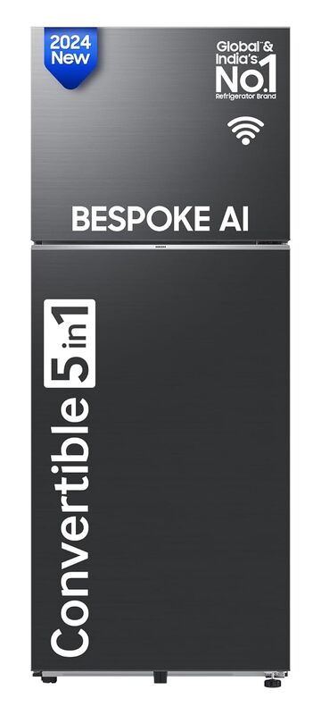 Samsung 419 L, 3 Star, Convertible 5-in-1, Digital Inverter, Frost Free Double Door, WiFi Enabled Bespoke AI Refrigerator Samsung 419 L, 3 Star, Convertible 5-in-1, Digital Inverter, Frost Free Double Door, WiFi Enabled Bespoke AI Refrigerator
