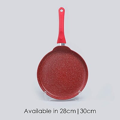 Wonderchef Royal Velvet 30 cm Non-Stick Dosa Tawa 3 mm Virgin Grade Aluminium Wonderchef Royal Velvet 30 cm Non-Stick Dosa Tawa 3 mm Virgin Grade Aluminium