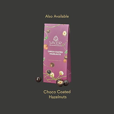 Smoor Chocolate Coated Nuts Treats Pack of 2 - Hazelnut & Almond 50 gm x 2 Smoor Chocolate Coated Nuts Treats Pack of 2 - Hazelnut & Almond 50 gm x 2