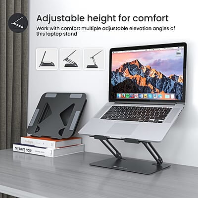 Portronics My Buddy K7 Portable Laptop Stand Ventilated Board for Laptop Cooling Multiple Adjustable Angles Portronics My Buddy K7 Portable Laptop Stand Ventilated Board for Laptop Cooling Multiple Adjustable Angles