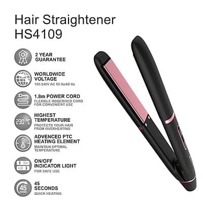 Havells HS4109 Floating Ceramic Plates Hair Straightener; with Advance PTC Heating Element Havells HS4109 Floating Ceramic Plates Hair Straightener; with Advance PTC Heating Element