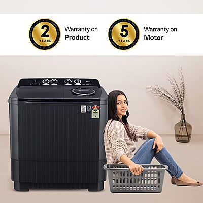LG 11 Kg 5 Star Wind Jet Dry Rat Away Technology Semi-Automatic Top Loading Washing Machine LG 11 Kg 5 Star Wind Jet Dry Rat Away Technology Semi-Automatic Top Loading Washing Machine