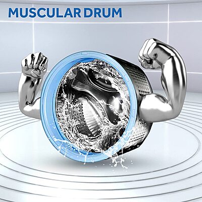 Haier 6.5Kg 5 Star Fully Automatic Washing Machine with Muscular Drum, LED Display
