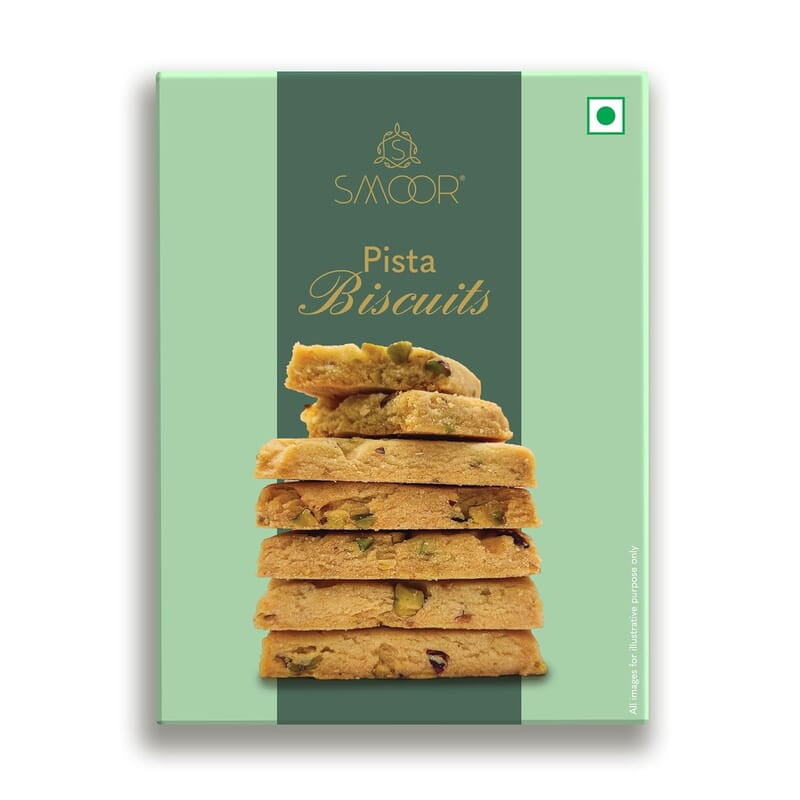 SMOOR Pista Biscuits, 200g Teatime biscuits, cookies and biscuits SMOOR Pista Biscuits, 200g Teatime biscuits, cookies and biscuits