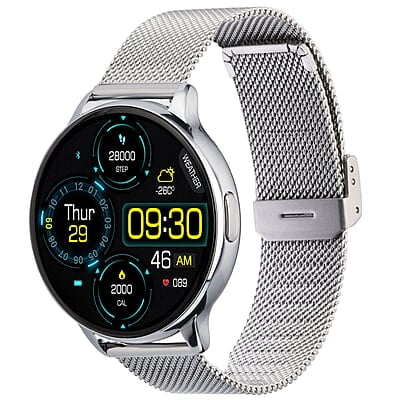 Vibez by Lifelong Smartwatch for Women 1.28" HD Display Bluetooth Calling,  7-Day Battery