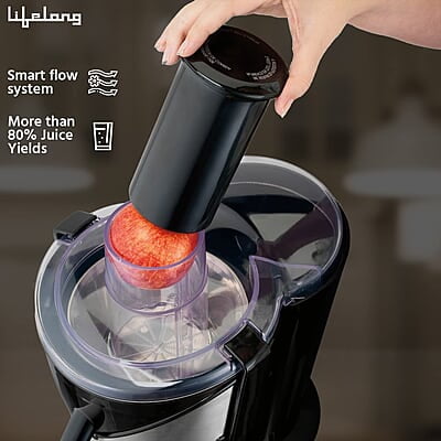 Lifelong Cold Press Juicer Blender 200 W, Slow Juicer Cold Pressed - Fruit & Vegetable Juicer Lifelong Cold Press Juicer Blender 200 W, Slow Juicer Cold Pressed - Fruit & Vegetable Juicer