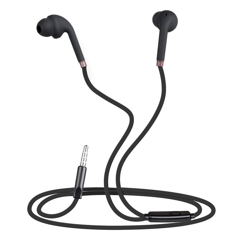 Zebronics Zeb-Corolla In Ear Wired Earphone with Mic, 3.5mm Jack, 1.2 Meter Cable, Multi Function Button Zebronics Zeb-Corolla In Ear Wired Earphone with Mic, 3.5mm Jack, 1.2 Meter Cable, Multi Function Button