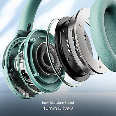 boAt Rockerz 551Anc Hybrid Active Noise Cancellation Over Ear Headphones with Up to 100H Playtime, ASAP Charge, Ambient Sound Mode &Dual Eq Modes, Enx Technology boAt Rockerz 551Anc Hybrid Active Noise Cancellation Over Ear Headphones with Up to 100H Playtime, ASAP Charge, Ambient Sound Mode &Dual Eq Modes, Enx Technology