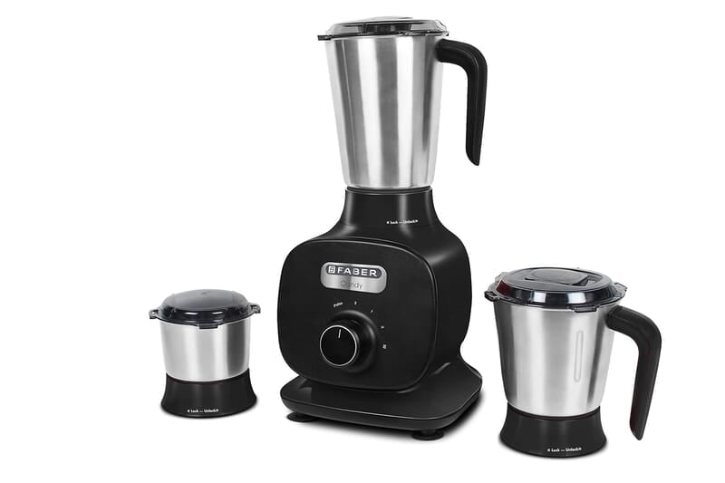 Faber FMG Candy 1000 3J 1000W Mixer Grinder with 3 Jars Faber FMG Candy 1000 3J 1000W Mixer Grinder with 3 Jars