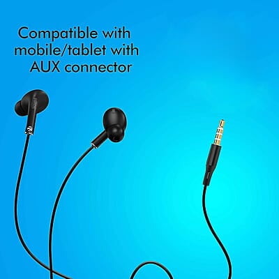 ZEBRONICS Zeb-Tulip Wired in Ear Earphone with Mic ZEBRONICS Zeb-Tulip Wired in Ear Earphone with Mic