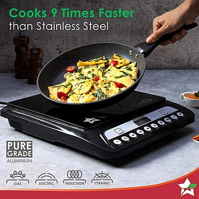 Wonderchef Duralite Die-cast Non Stick Fry Pan 24cm 1.2 L Wonderchef Duralite Die-cast Non Stick Fry Pan 24cm 1.2 L