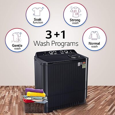 LG 11 Kg 5 Star Wind Jet Dry Rat Away Technology Semi-Automatic Top Loading Washing Machine LG 11 Kg 5 Star Wind Jet Dry Rat Away Technology Semi-Automatic Top Loading Washing Machine