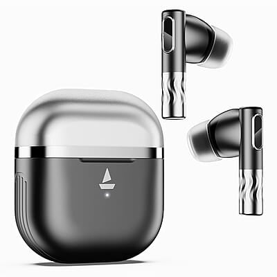 boAt Nirvana Zenith Truly Wireless in Ear Ear Buds w/Dolby Audio, 50dB ANC, Adaptive EQ Powered by Mimi, 6-Mic AI-ENx™, 50 Hrs. Playback & Hearables App Support boAt Nirvana Zenith Truly Wireless in Ear Ear Buds w/Dolby Audio, 50dB ANC, Adaptive EQ Powered by Mimi, 6-Mic AI-ENx™, 50 Hrs. Playback & Hearables App Support