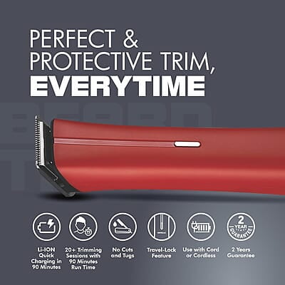 Havells Bt6111 Beard Trimmer, Skin Firendly Stainless Steel Blades 90 Mins Runtime Up To 13 Mm Havells Bt6111 Beard Trimmer, Skin Firendly Stainless Steel Blades 90 Mins Runtime Up To 13 Mm
