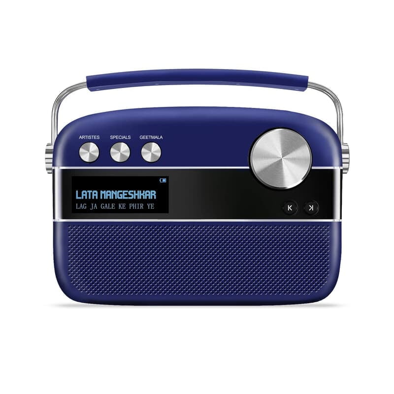 Saregama Carvaan Premium Hindi - Portable Music Player with 5000 Preloaded Songs,