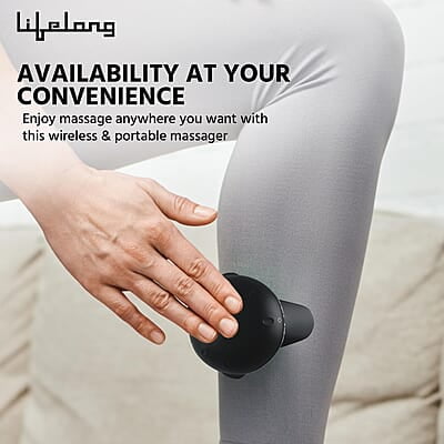 Lifelong Battery Powered Mini Head and Body Massager Lifelong Battery Powered Mini Head and Body Massager