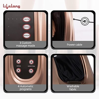 Lifelong Foot Massager Machine for Pain Relief with Kneading function Lifelong Foot Massager Machine for Pain Relief with Kneading function