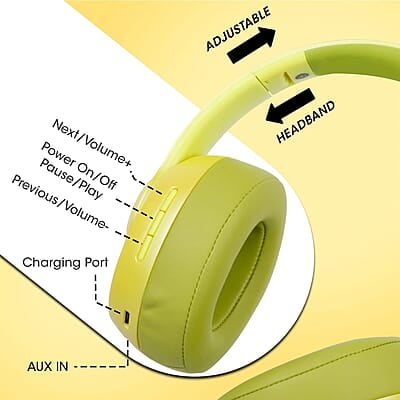 ZEBRONICS Zeb-Dynamic with Bluetooth supporting Headphone, Aux input, call Function and Media/volume control ZEBRONICS Zeb-Dynamic with Bluetooth supporting Headphone, Aux input, call Function and Media/volume control