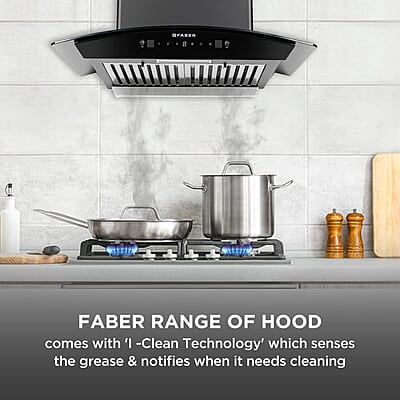 Faber 60 Cm 1500 M³/Hr Autoclean Kitchen Chimney Autoclean Alarm, Mood Energy In Hcsc Bk 60,Touch&Gesture Control, Faber 60 Cm 1500 M³/Hr Autoclean Kitchen Chimney Autoclean Alarm, Mood Energy In Hcsc Bk 60,Touch&Gesture Control,