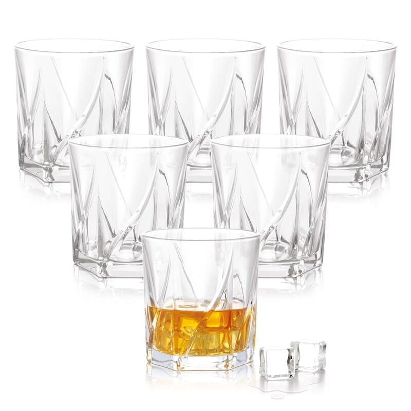 Treo by Milton Ignis On The Rocks Glass Tumbler,6 Pc Set,270 mlEach,Transparent Treo by Milton Ignis On The Rocks Glass Tumbler,6 Pc Set,270 mlEach,Transparent