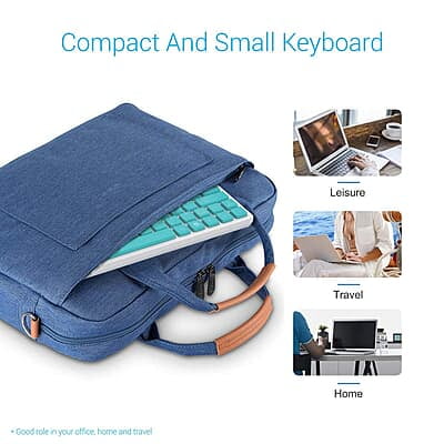 Portronics Key2-A Combo of Multimedia Wireless Keyboard & Mouse, Compact Light-Weight for PCs, Laptops and Smart TV
