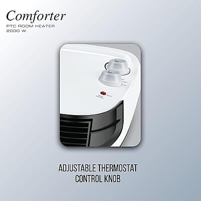 Havells Comforter Room Heater 2000 Watt with Overheat Protection, Adjustable Thermostat Control Knob Havells Comforter Room Heater 2000 Watt with Overheat Protection, Adjustable Thermostat Control Knob