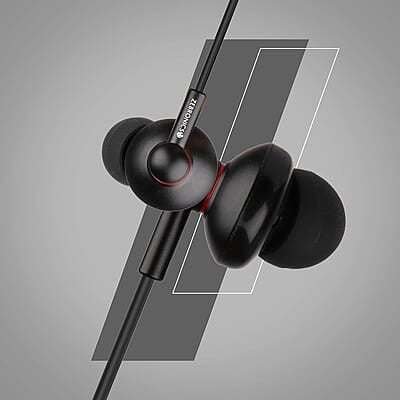 Zebronics Zeb-Buds 10 In Ear Wired Earphones with Mic, Metallic Design, L Shaped Connector, 13.5mm NdFeb Drivers Zebronics Zeb-Buds 10 In Ear Wired Earphones with Mic, Metallic Design, L Shaped Connector, 13.5mm NdFeb Drivers