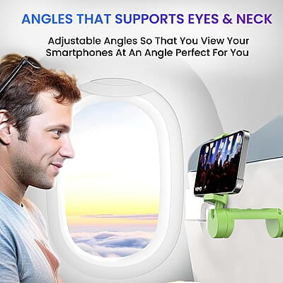 Portronics Mobot Clip Mobile Holder with 360° Adjustable Angles, Light Weight, Pocket Friendly, Mobile Stand for Table Portronics Mobot Clip Mobile Holder with 360° Adjustable Angles, Light Weight, Pocket Friendly, Mobile Stand for Table