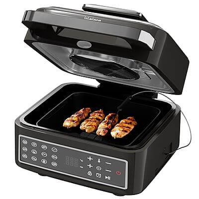 Lifelong Digital Air Fryer for Home with Smart Thermometer, 7 Litre with 12 Pre-Set Menus - 1400W