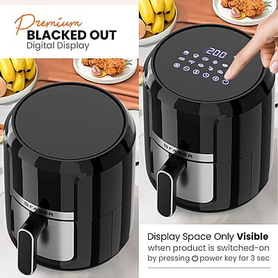 Faber 4L 1350W Digital Air Fryer Fry, Bake, Roast, Toast, Defrost, Grill & Reheat 12-Preset Menu Faber 4L 1350W Digital Air Fryer Fry, Bake, Roast, Toast, Defrost, Grill & Reheat 12-Preset Menu