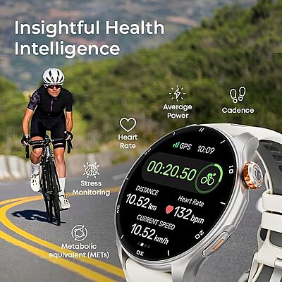 Titan Celestor Smartwatch with 1.43" AMOLED Display & AOD|60Hz Fluid Display Titan Celestor Smartwatch with 1.43" AMOLED Display & AOD|60Hz Fluid Display