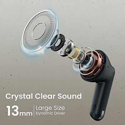 Portronics Harmonics Twins S18 in Ear TWS Earbuds with 30H Playtime, in Built HD Mic