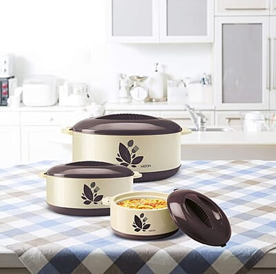 MILTON Orchid Jr. Casserole Gift Set of 3 MILTON Orchid Jr. Casserole Gift Set of 3