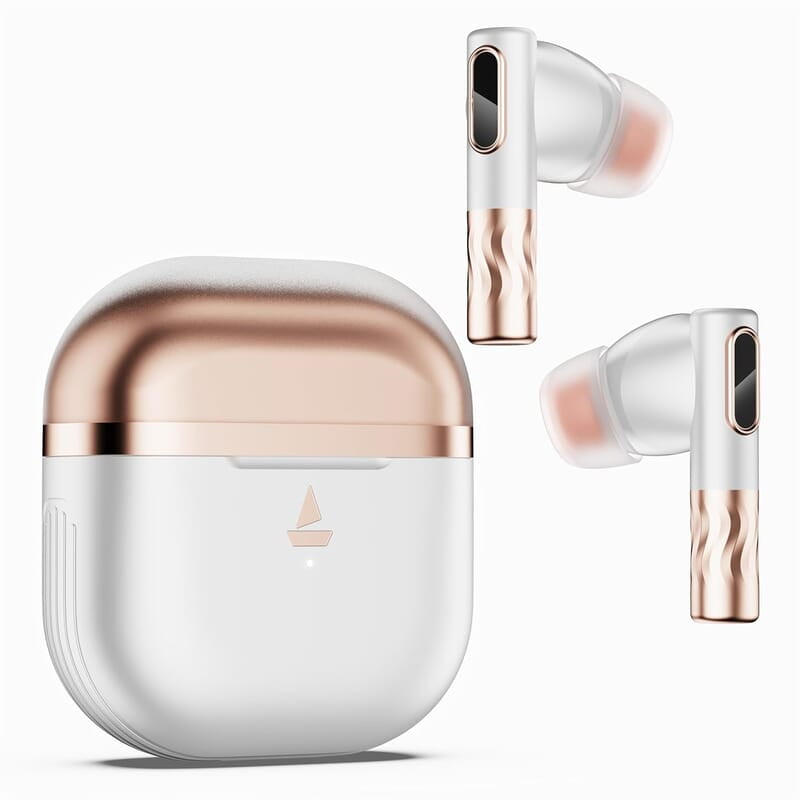 boAt Nirvana Zenith Truly Wireless in Ear Ear Buds w/Dolby Audio, 50dB ANC, Adaptive EQ Powered by Mimi, 6-Mic AI-ENx™, 50 Hrs. Playback & Hearables App Support boAt Nirvana Zenith Truly Wireless in Ear Ear Buds w/Dolby Audio, 50dB ANC, Adaptive EQ Powered by Mimi, 6-Mic AI-ENx™, 50 Hrs. Playback & Hearables App Support