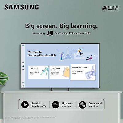 Samsung 138 cm (55 inches) 4K Ultra HD AI Smart Neo-QLED TV QA55QN90DAULXL Samsung 138 cm (55 inches) 4K Ultra HD AI Smart Neo-QLED TV QA55QN90DAULXL