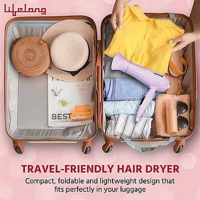 Lifelong Hair Dryer Hair Dryer For Women & Men, 2100 Watts 2 Speed and 2 Temprature Setting Lifelong Hair Dryer Hair Dryer For Women & Men, 2100 Watts 2 Speed and 2 Temprature Setting