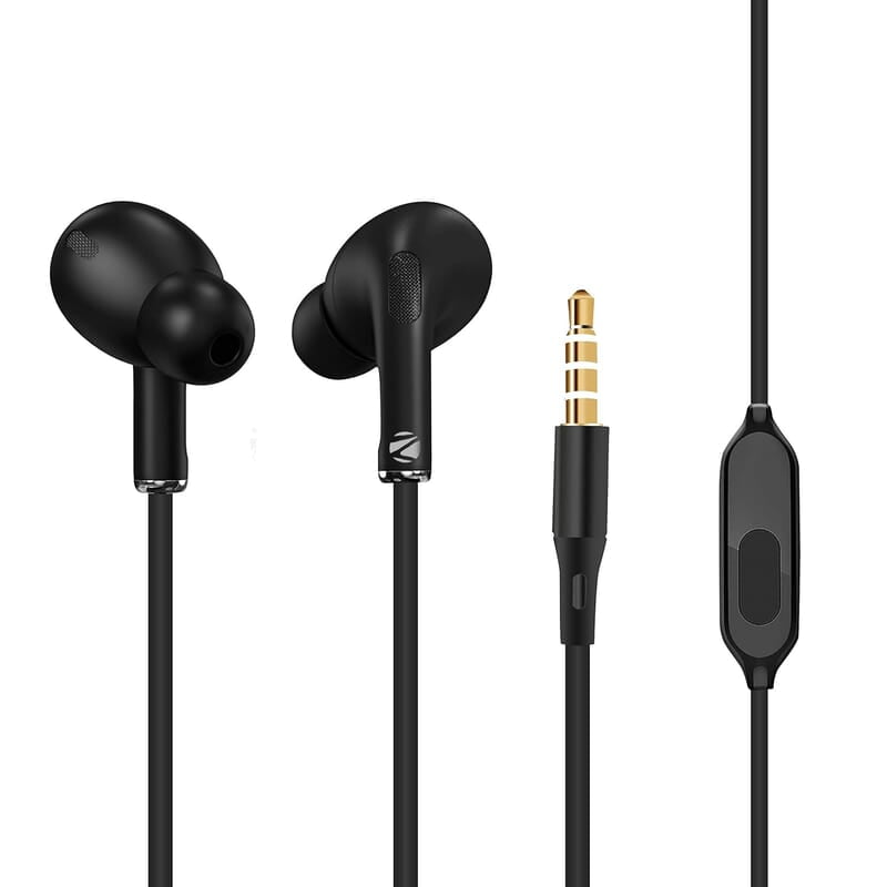 ZEBRONICS Zeb-Tulip Wired in Ear Earphone with Mic ZEBRONICS Zeb-Tulip Wired in Ear Earphone with Mic